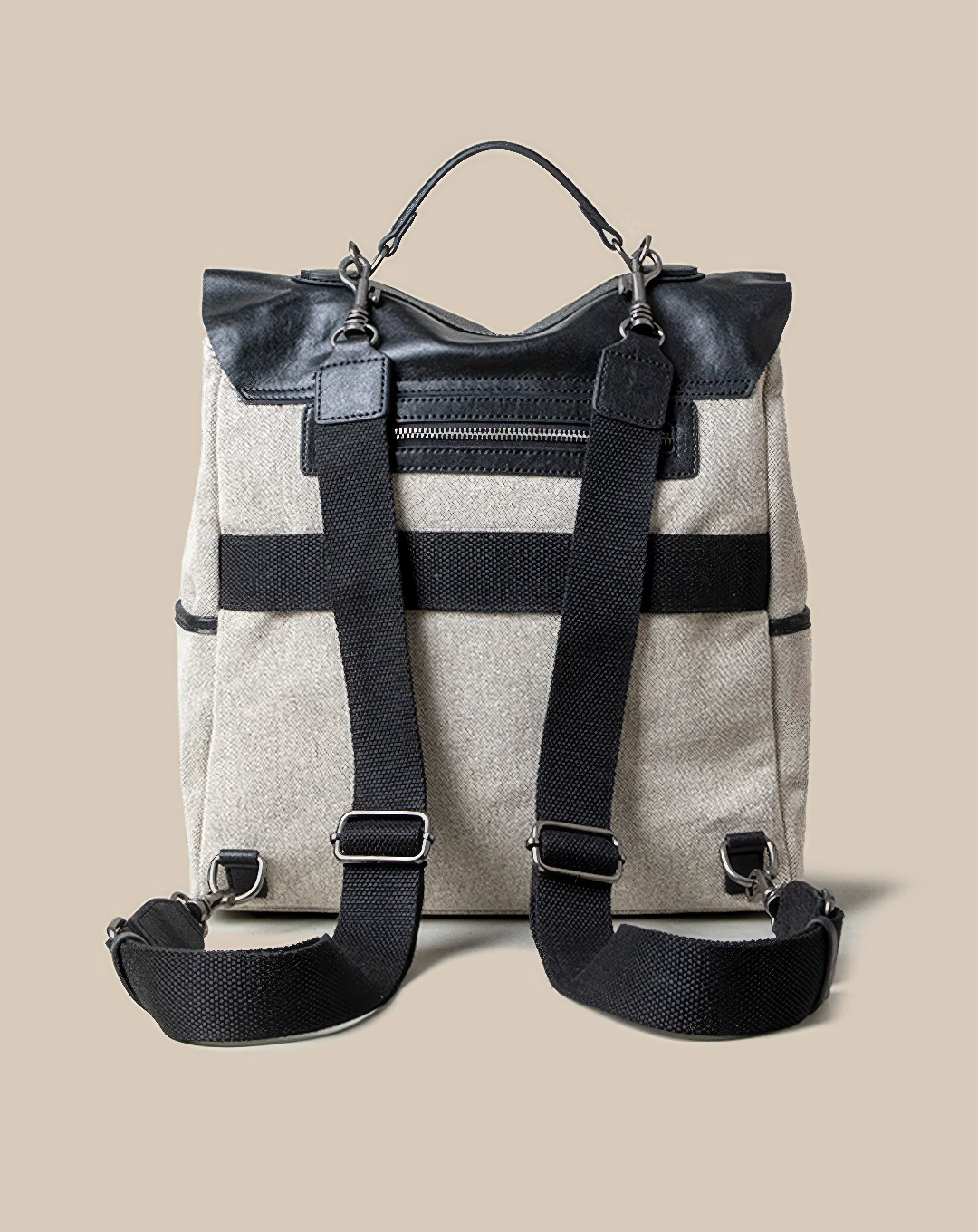Contrast Flap Utility Bag