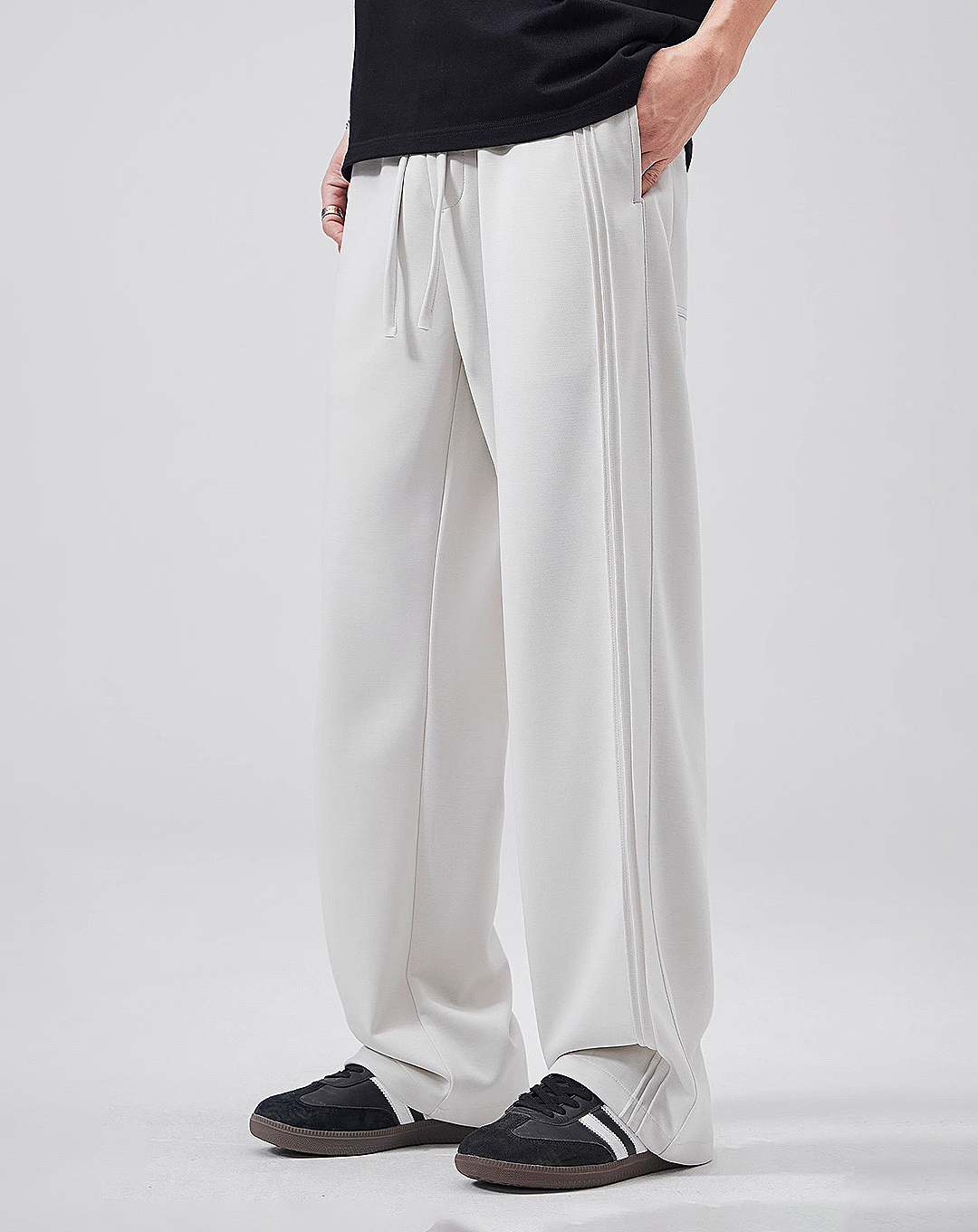 ♂Pleated Line Pants