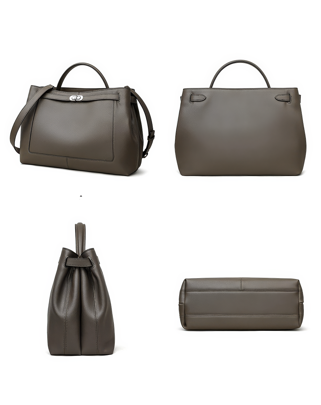 ♀本革/Chic Leather 2way Bag