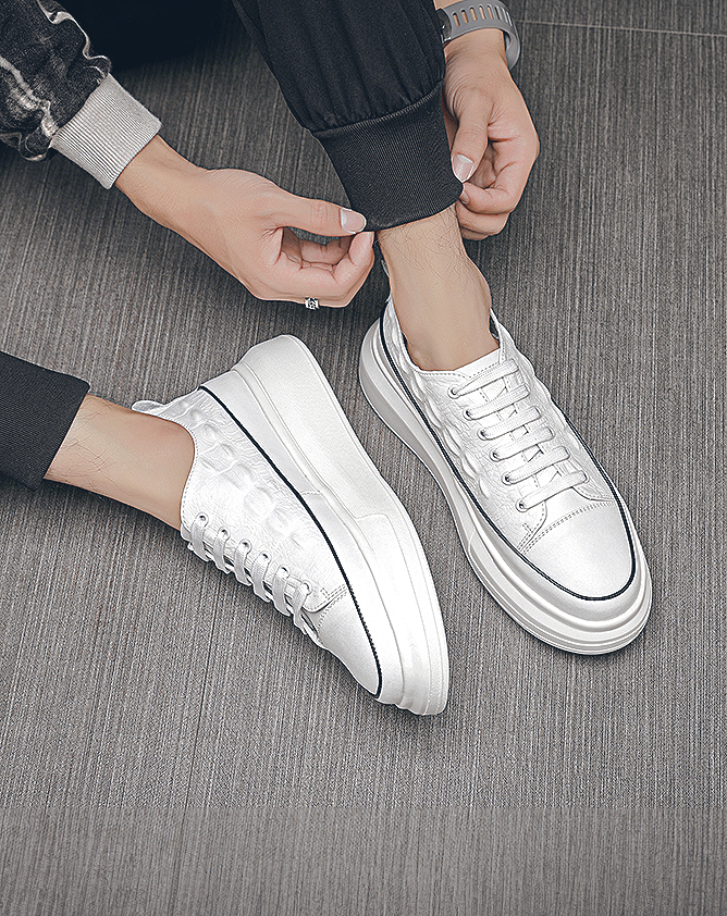 ♂♀本革/Leather Flat Sneakers