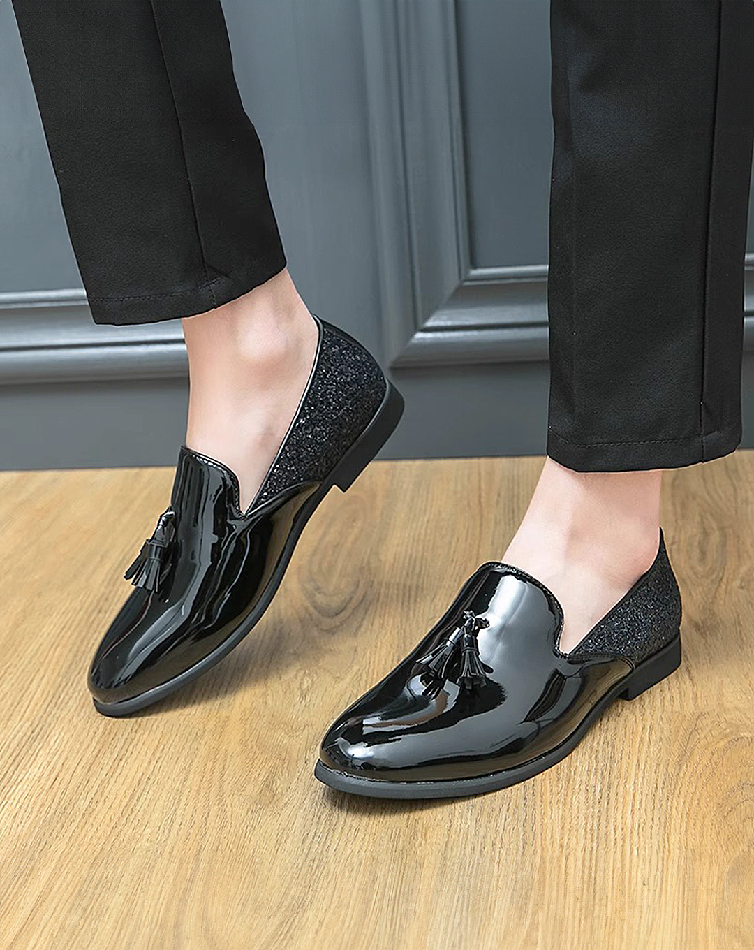 ♂Shine Tassel Loafers
