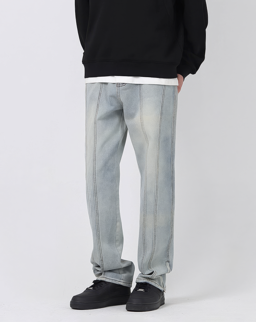 ♂Center Seam Jeans