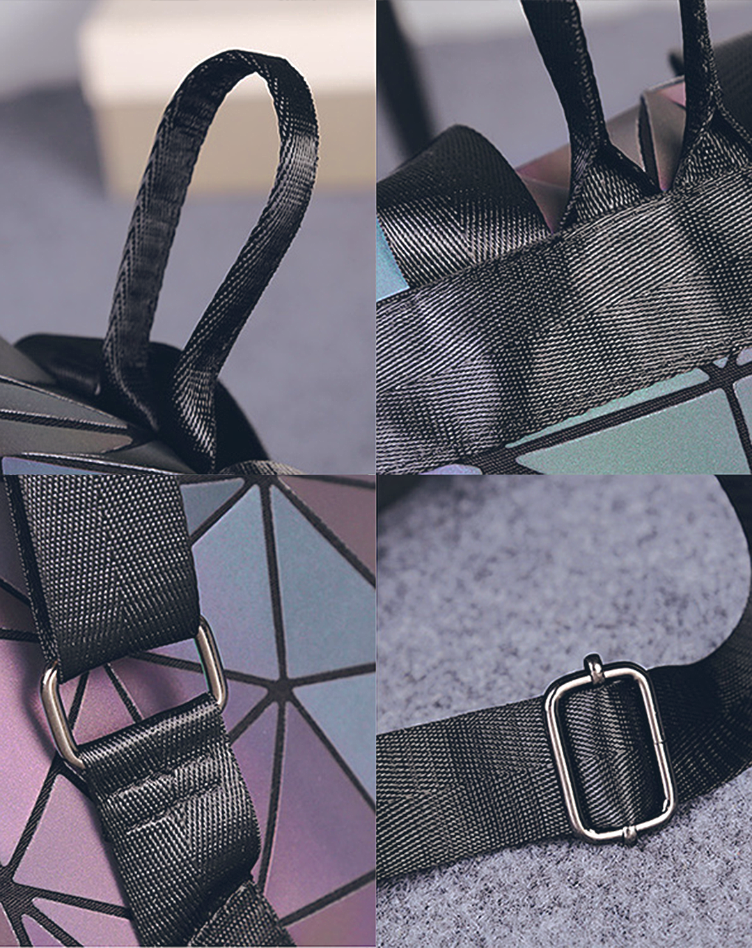 Geometric Pattern Backpack