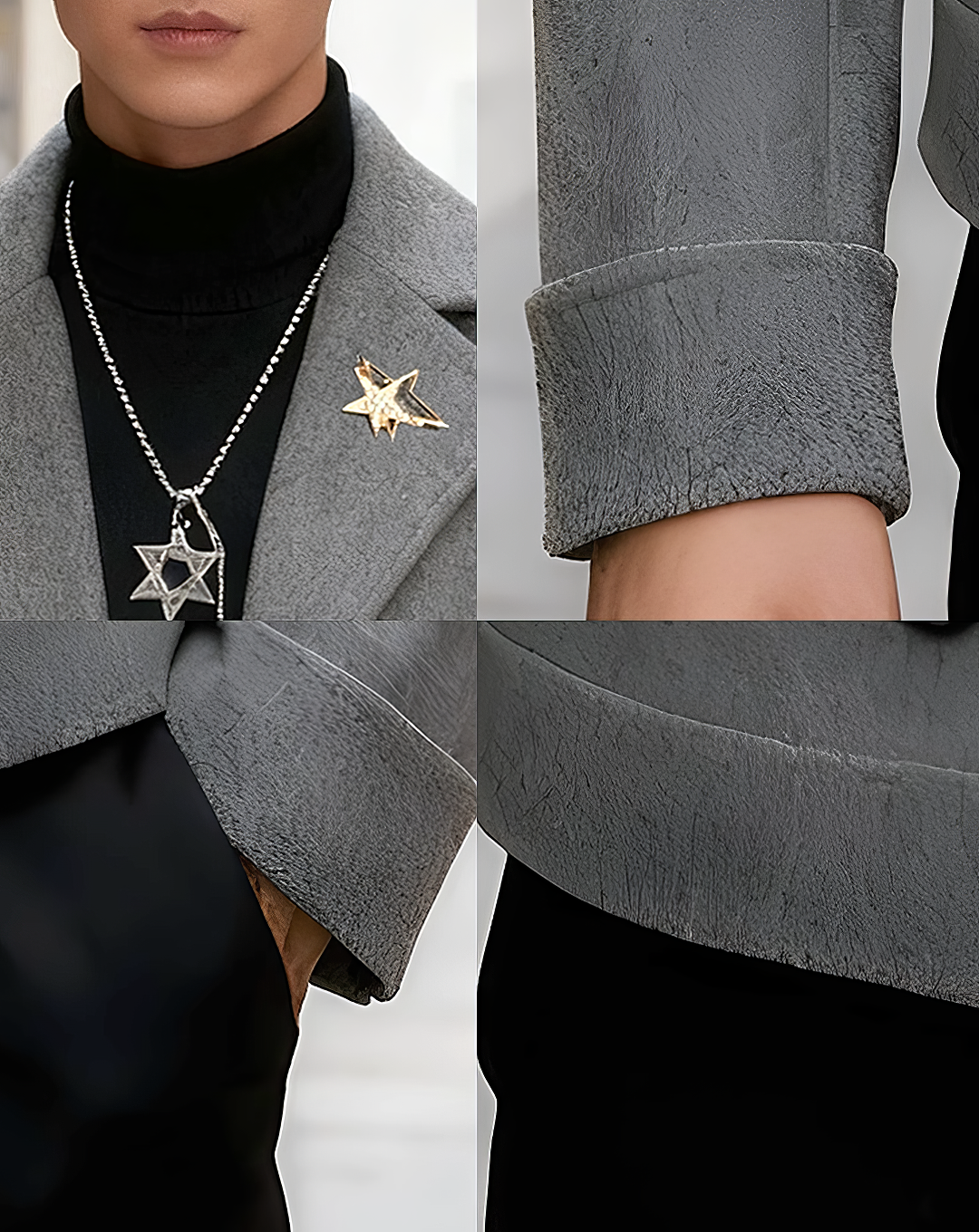 ♂Urban Tailored Button Jacket