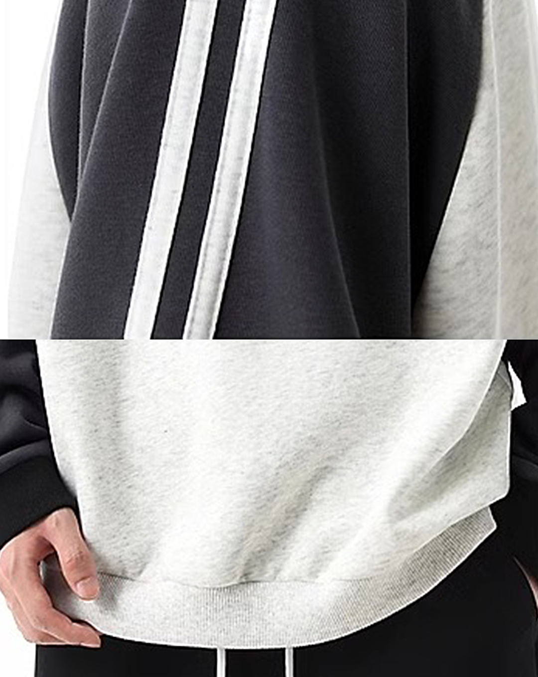♂Raglan Logo Stripe Sweatshirt