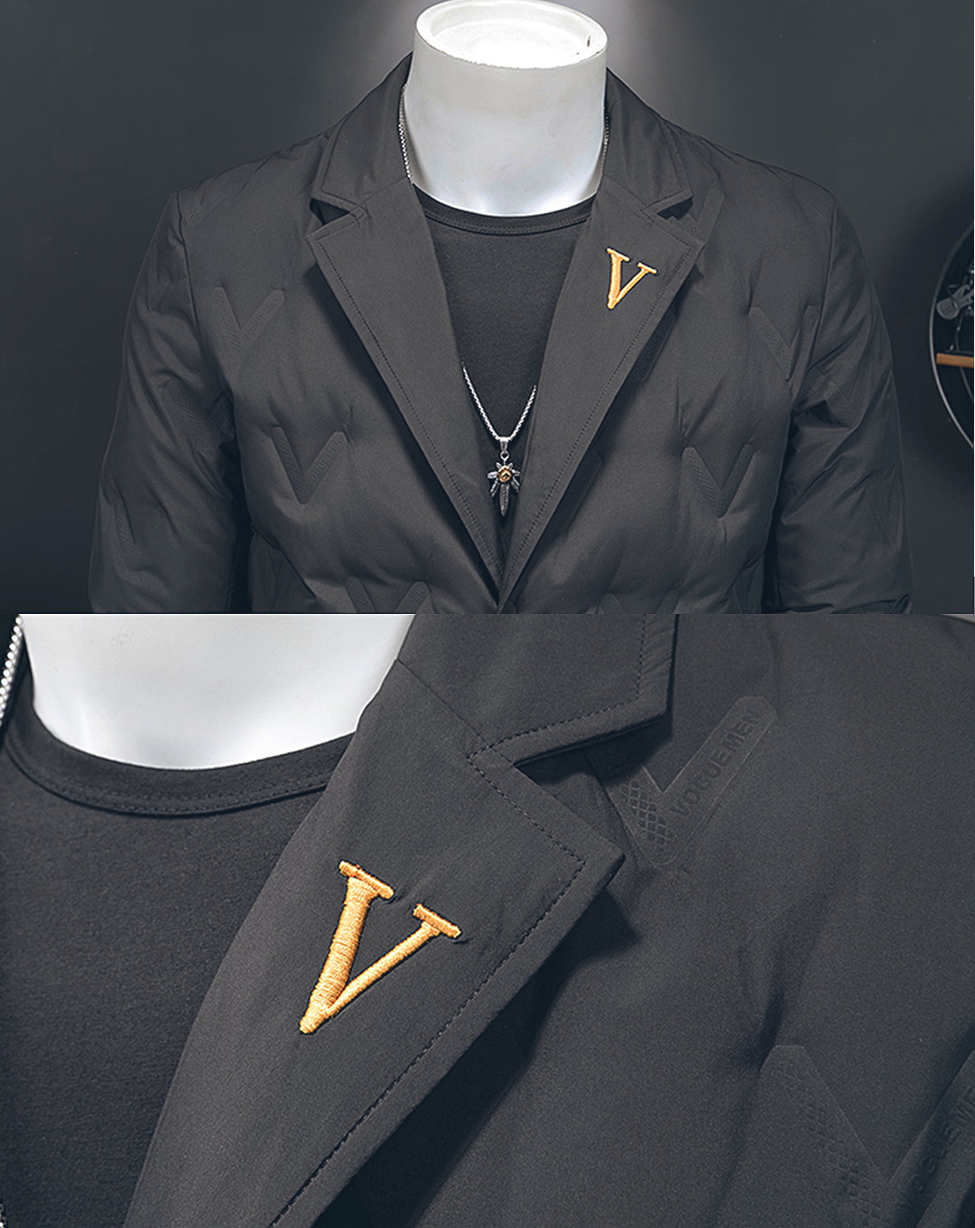 ♂Slim Light Down Jacket