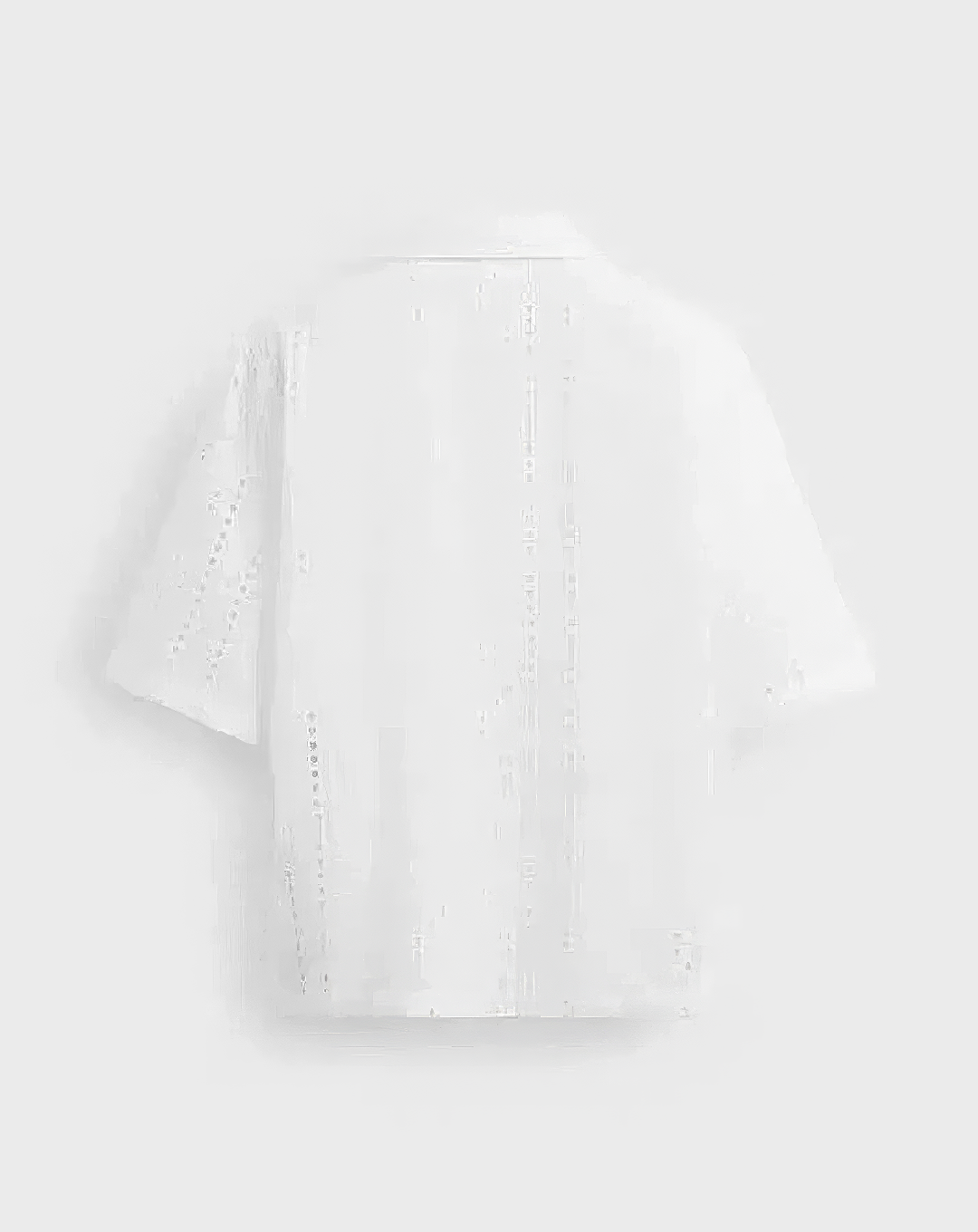 ♂Eyelet Lace Casual Shirt