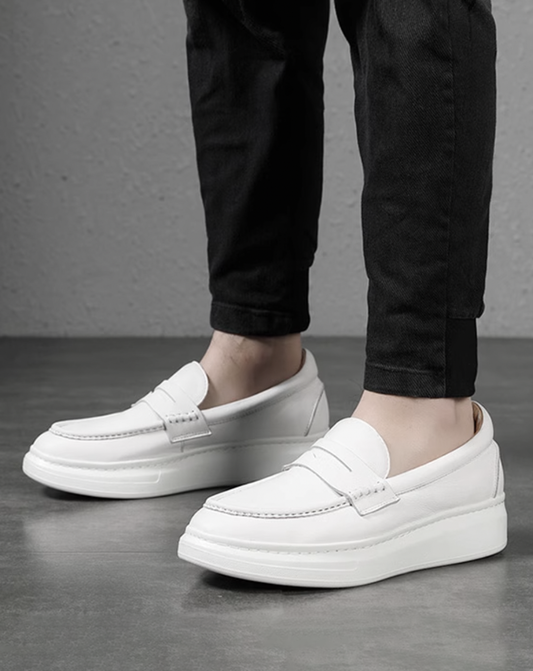 ♂♀Platform Simple Loafer