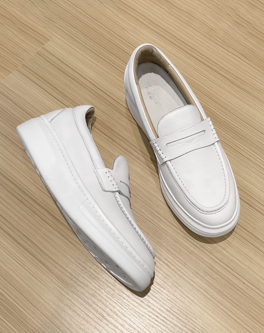 ♂♀Platform Simple Loafer