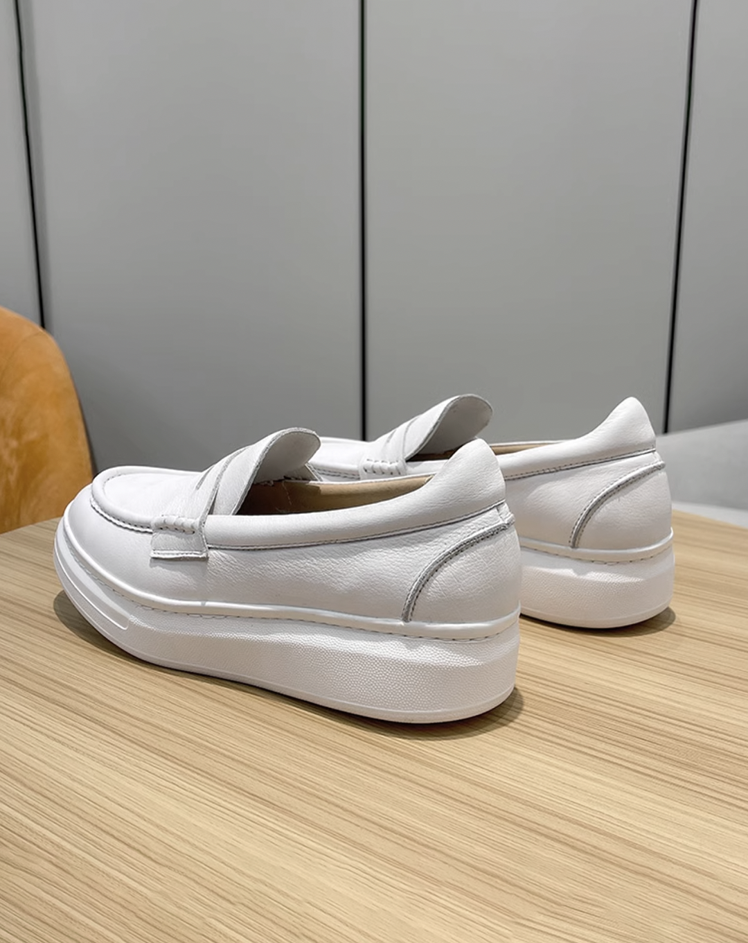 ♂♀Platform Simple Loafer