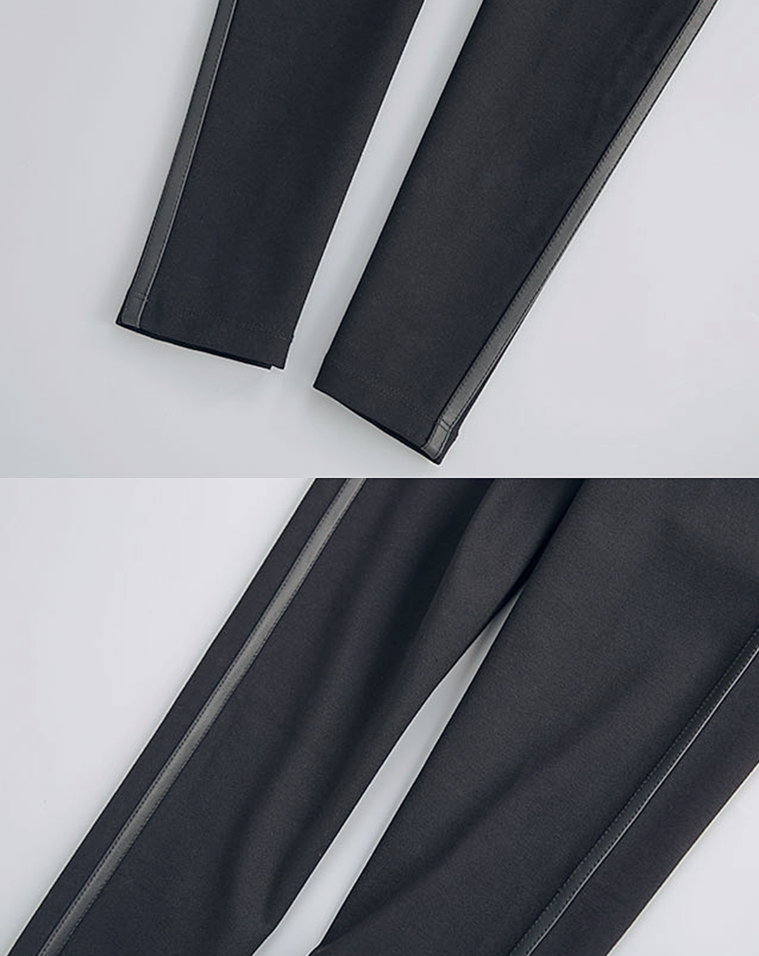 ♀Leather Line Stretch Pants