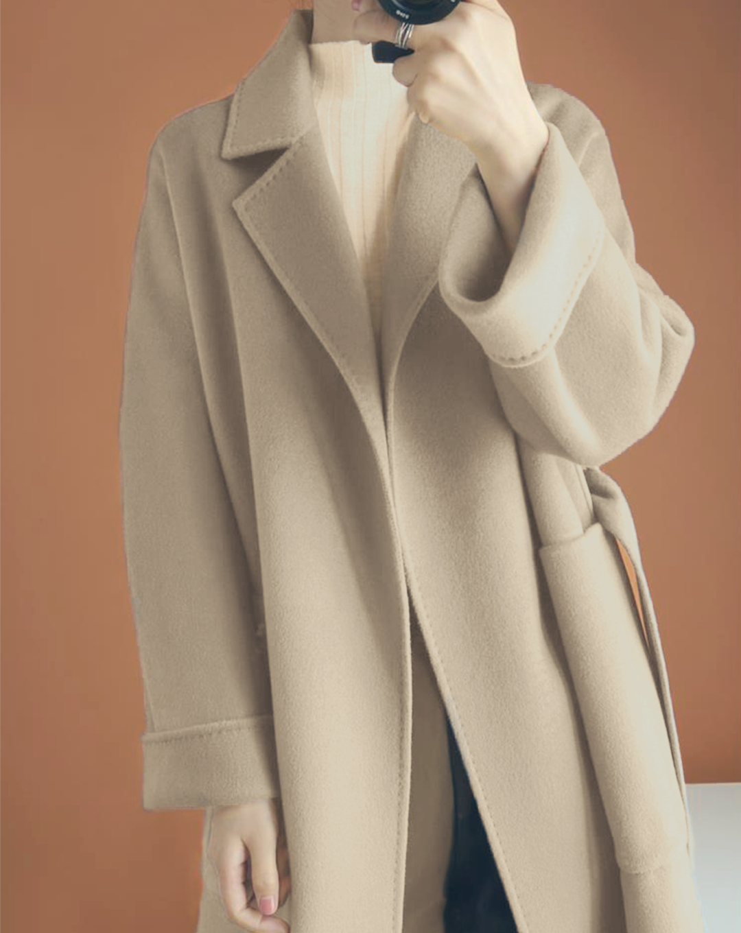 ♀Simple Stitch Chester Coat