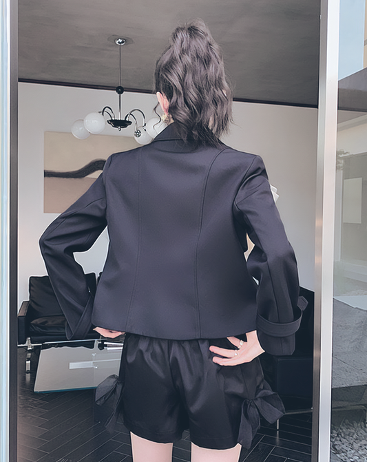 ♀Heart-shaped Frill Jacket