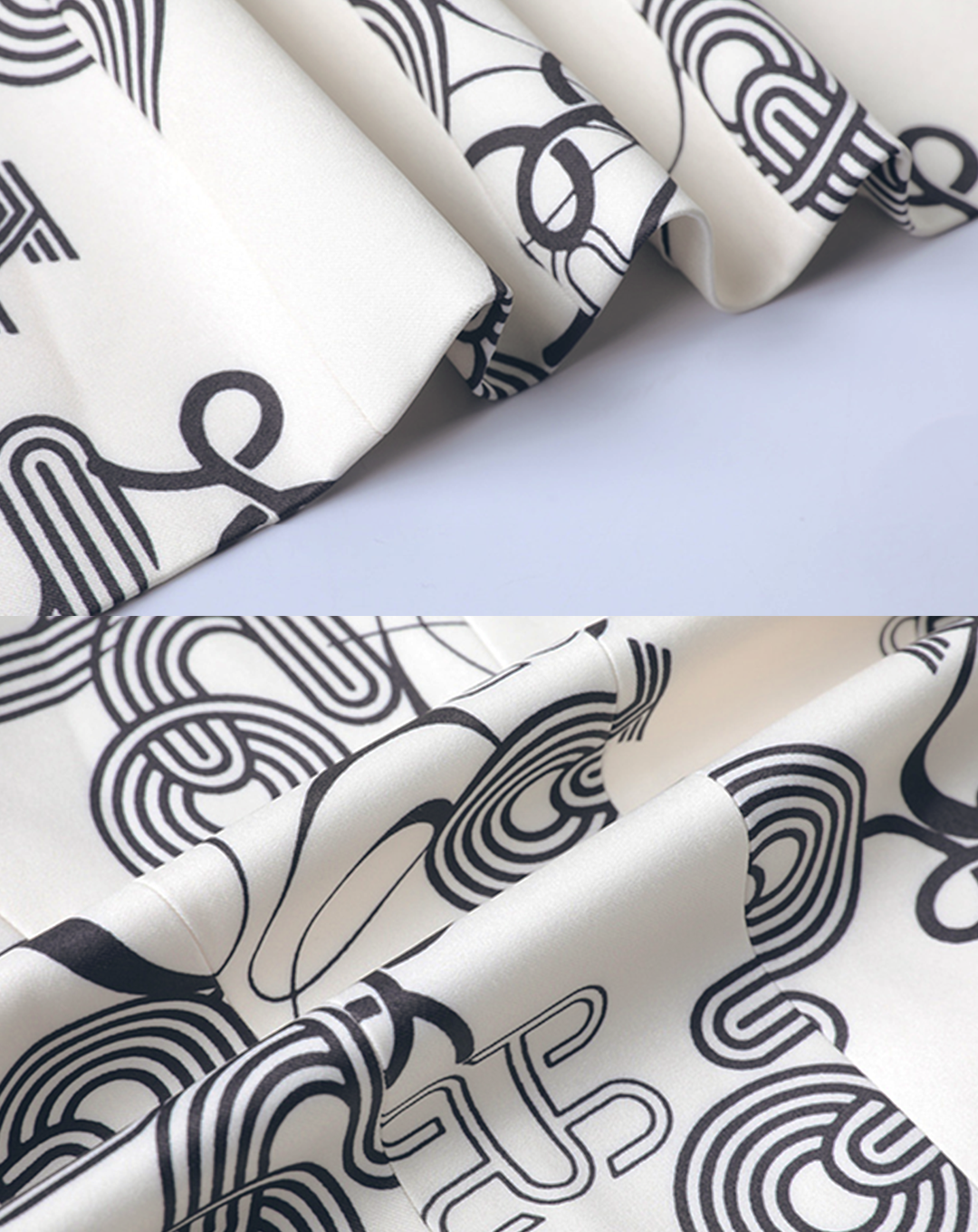 ♀Curve Pattern Design Jacket