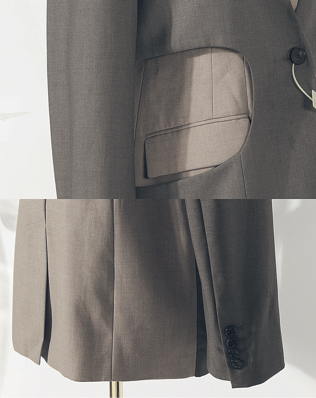♀Jacket Style Layered Shirt