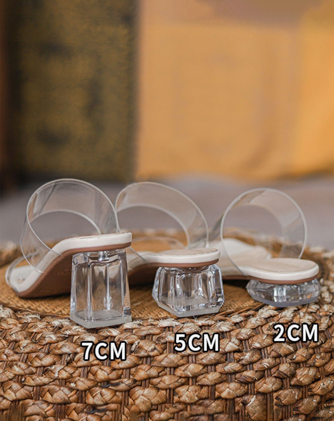 ♀Sheepskin Nudy Heels