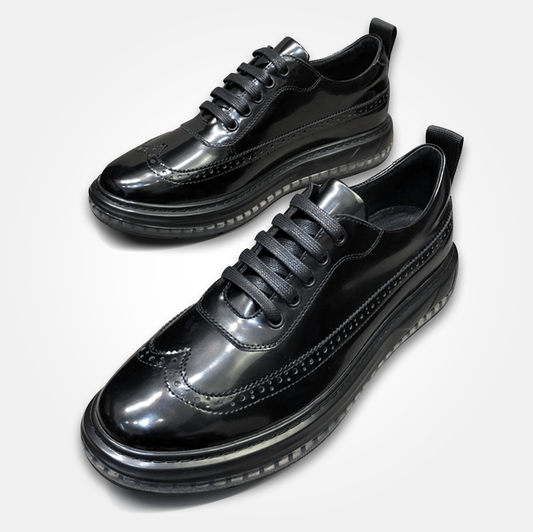 ♂♀本革/Air Sole Enamel Dress Shoes