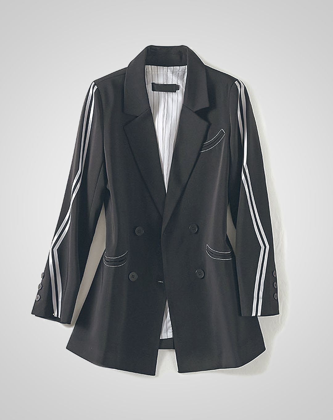 ♀Line and Stitch Pocket Jacket