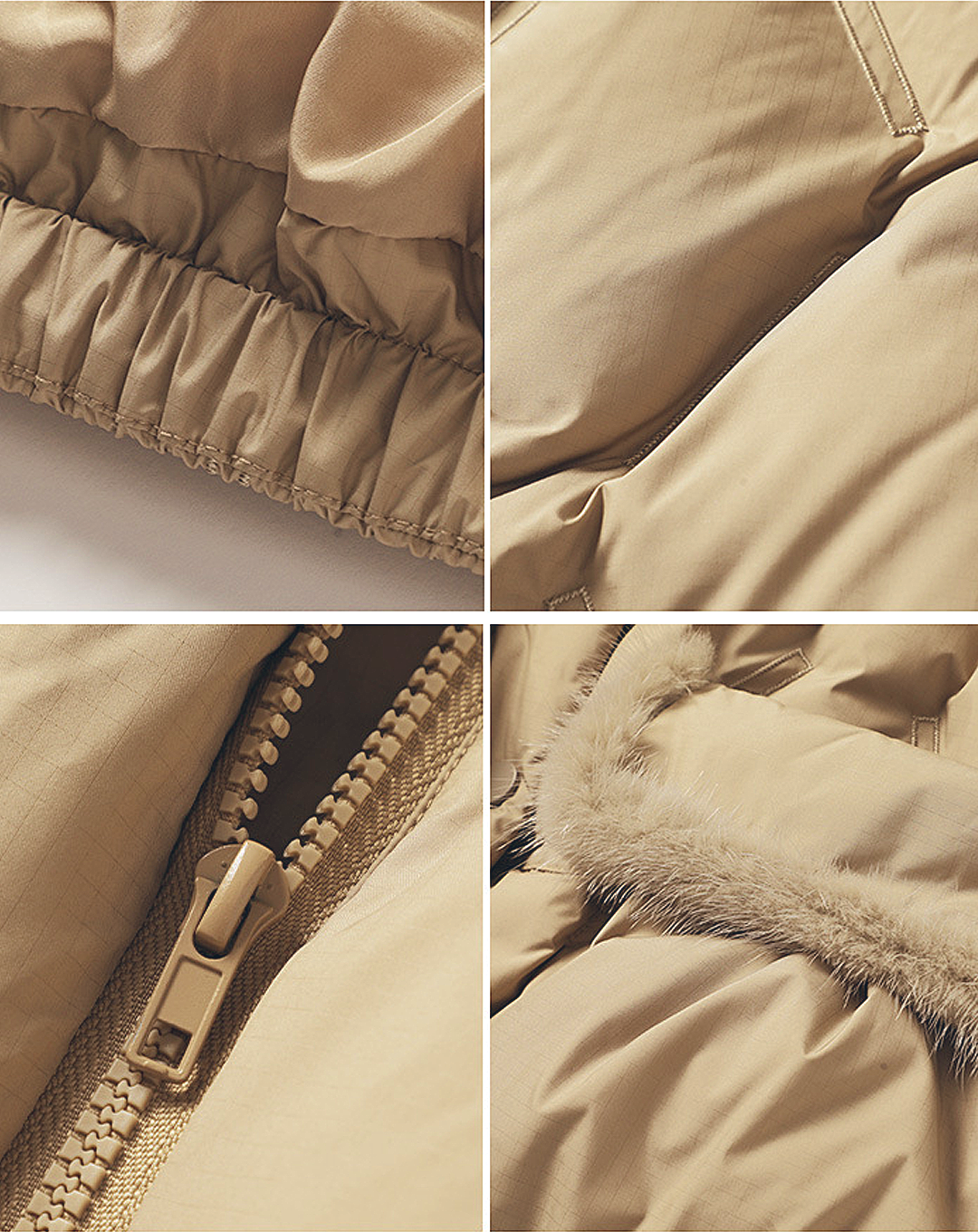 ♀Mink Fur Down Jacket