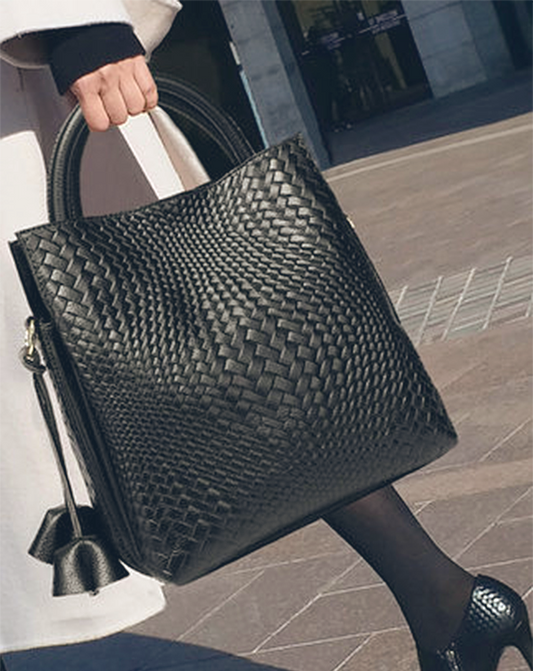 本革/2way Leather Square Bag