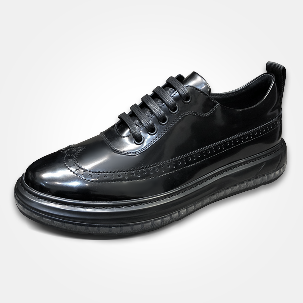 ♂♀本革/Air Sole Enamel Dress Shoes