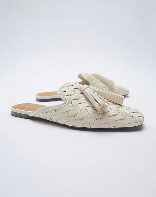 ♀Mesh Mule Sandals