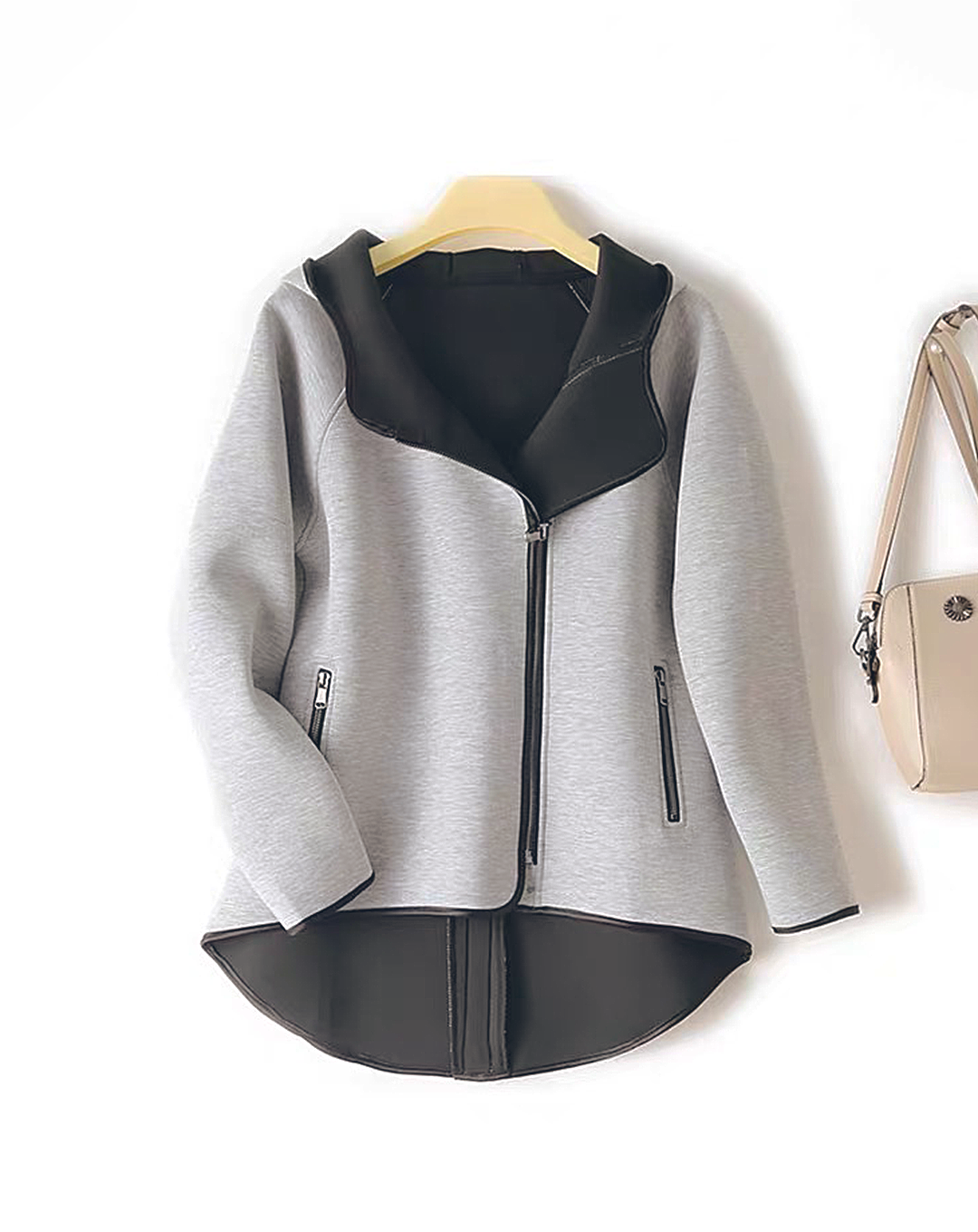 ♀Three-dimensional Zip Hoodie