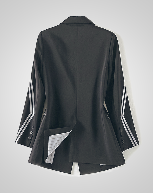 ♀Line and Stitch Pocket Jacket