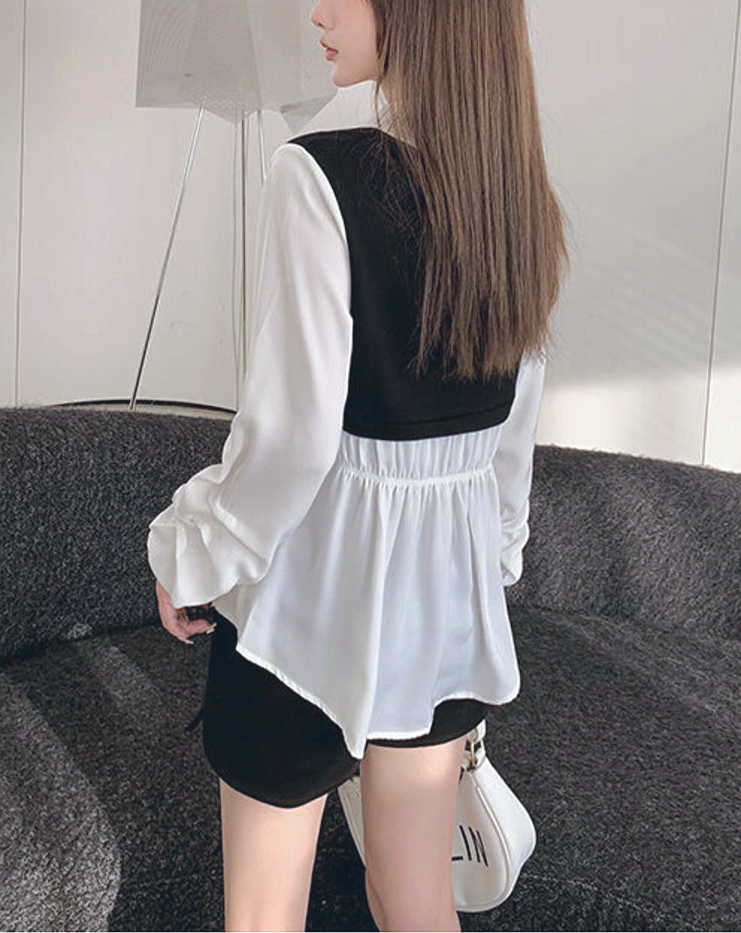 ♀Docking Tuck Shirt