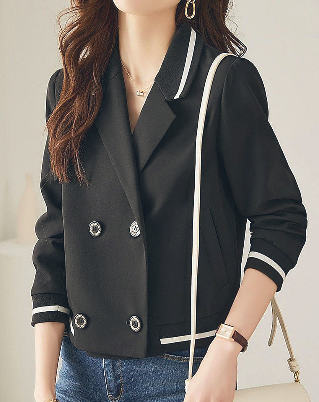 ♀Sideline Double Breasted Jacket