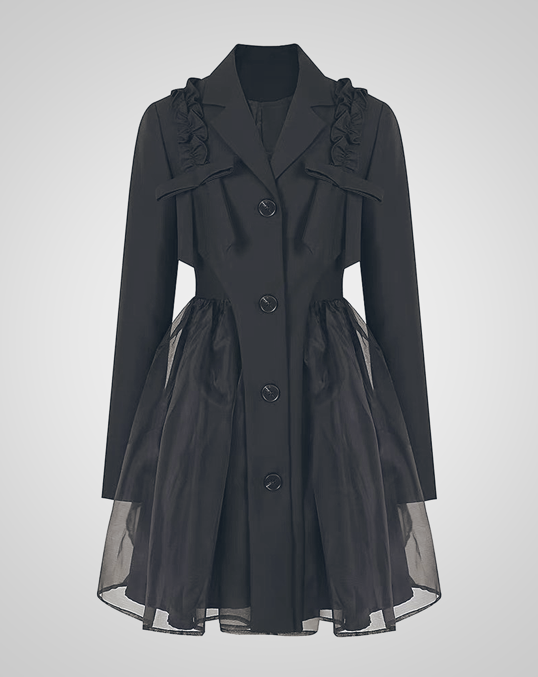 ♀Jacket and Tulle Dress