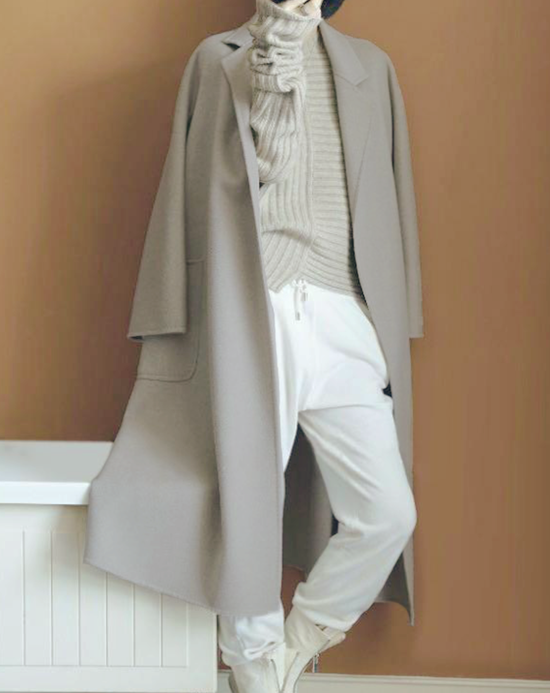 ♀Simple Stitch Chester Coat