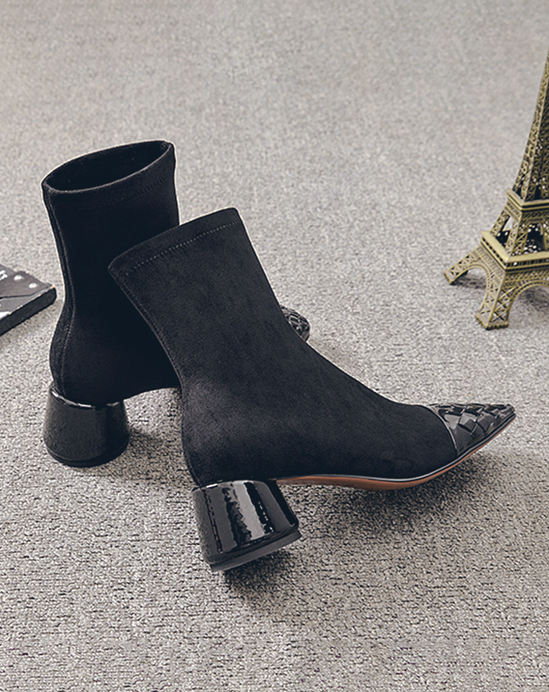 ♀Crossline Leather Boots