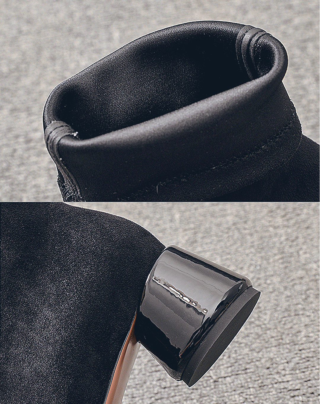 ♀Crossline Leather Boots