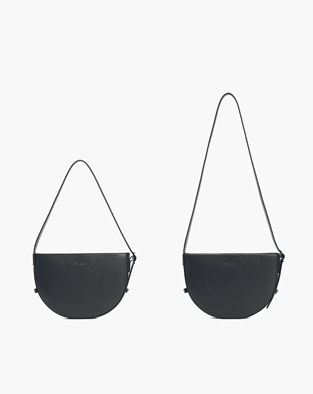 本革/Half Moon Leather Bag