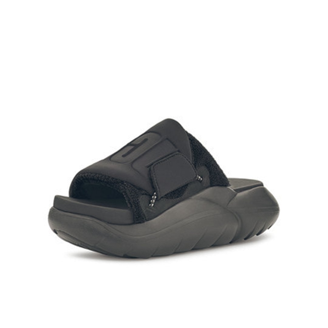 ♀Elastic Platform Velcro Sandal