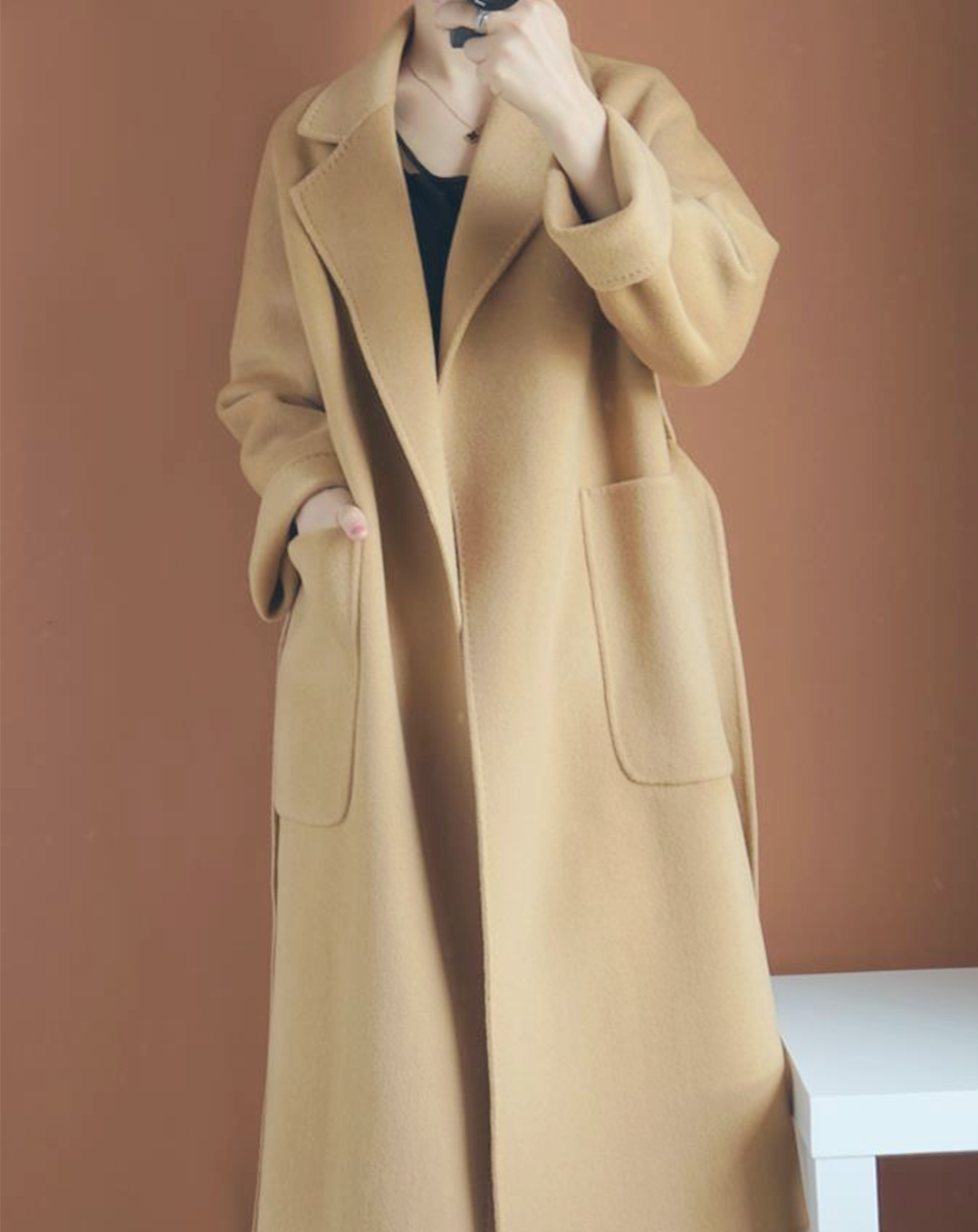 ♀Simple Stitch Chester Coat