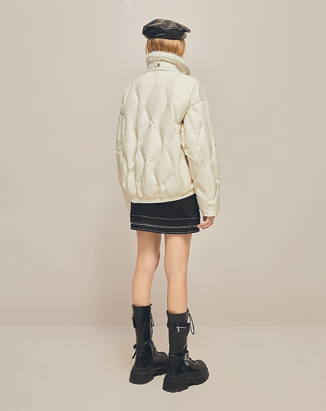 ♀Mink Fur Down Jacket