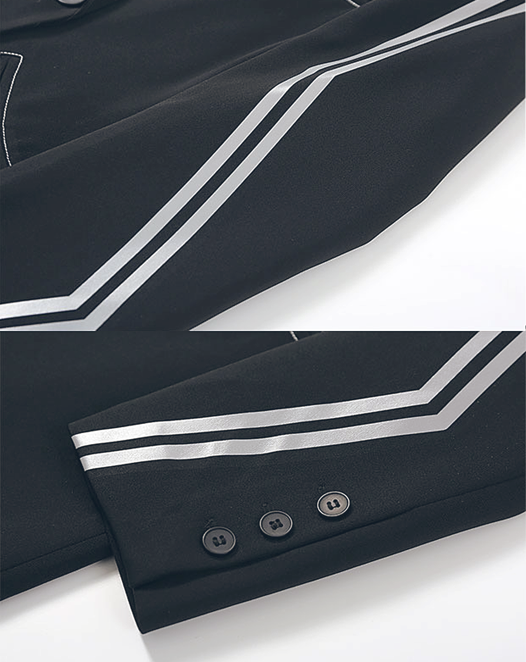 ♀Line and Stitch Pocket Jacket