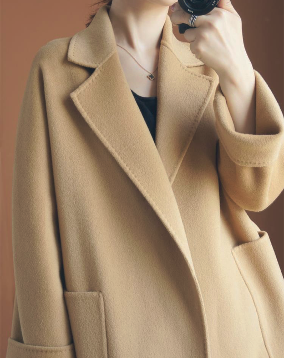♀Simple Stitch Chester Coat