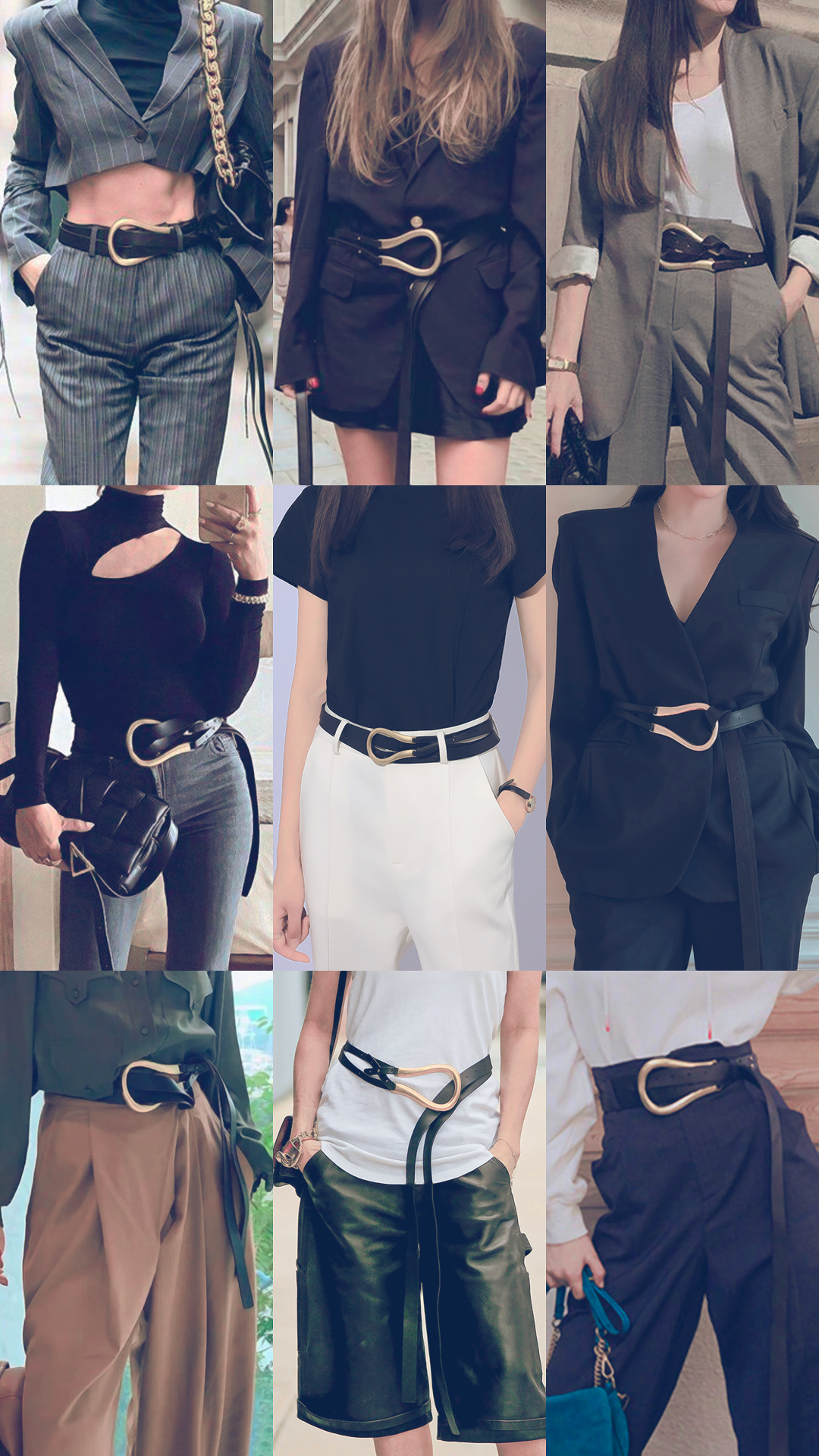 ♀Horse Hoof Long Belt