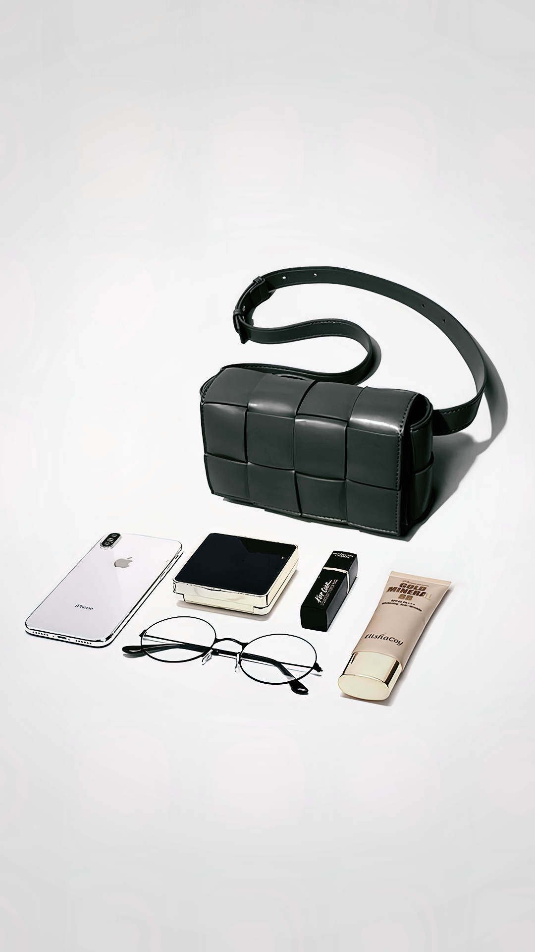 本革/Intrecciato Multiple Uses Bag