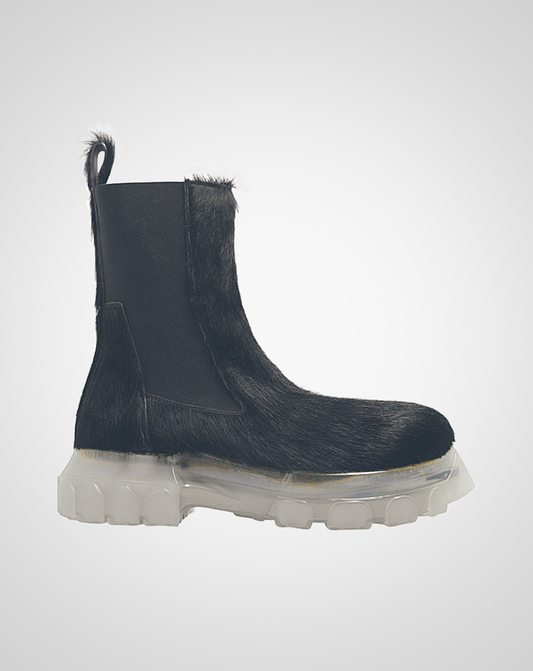 ♀Horsehair Side Gore Boots