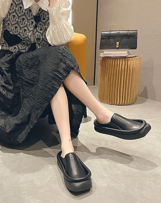 ♀ 本革/Leather Sabot Sandal Shoes