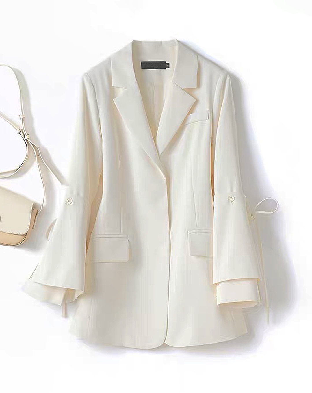 ♀Layered Sleeve Jacket