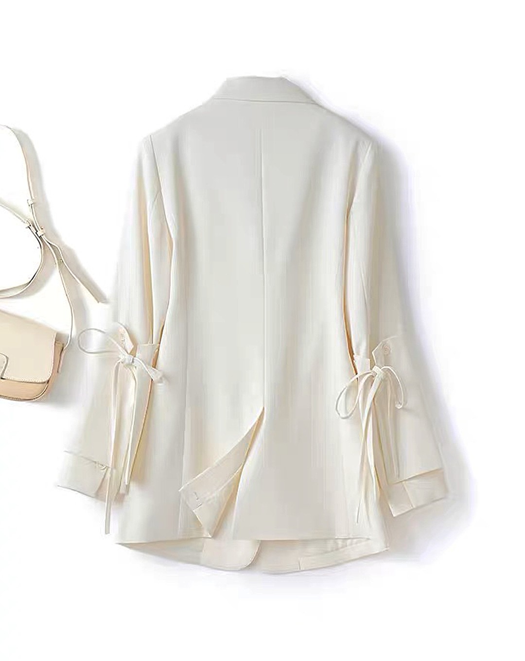 ♀Layered Sleeve Jacket