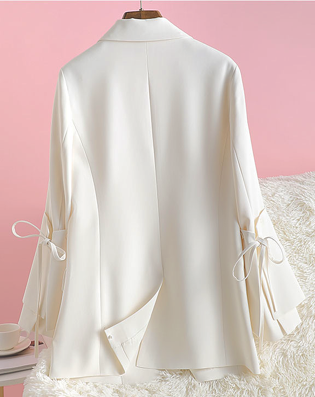♀Layered Sleeve Jacket