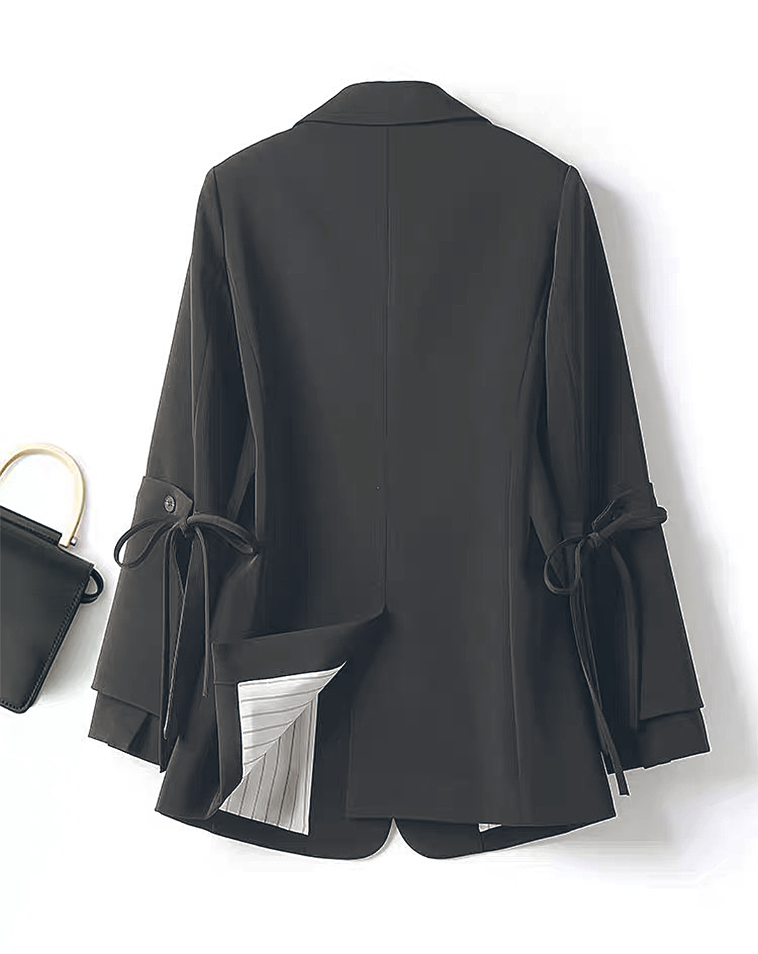 ♀Layered Sleeve Jacket