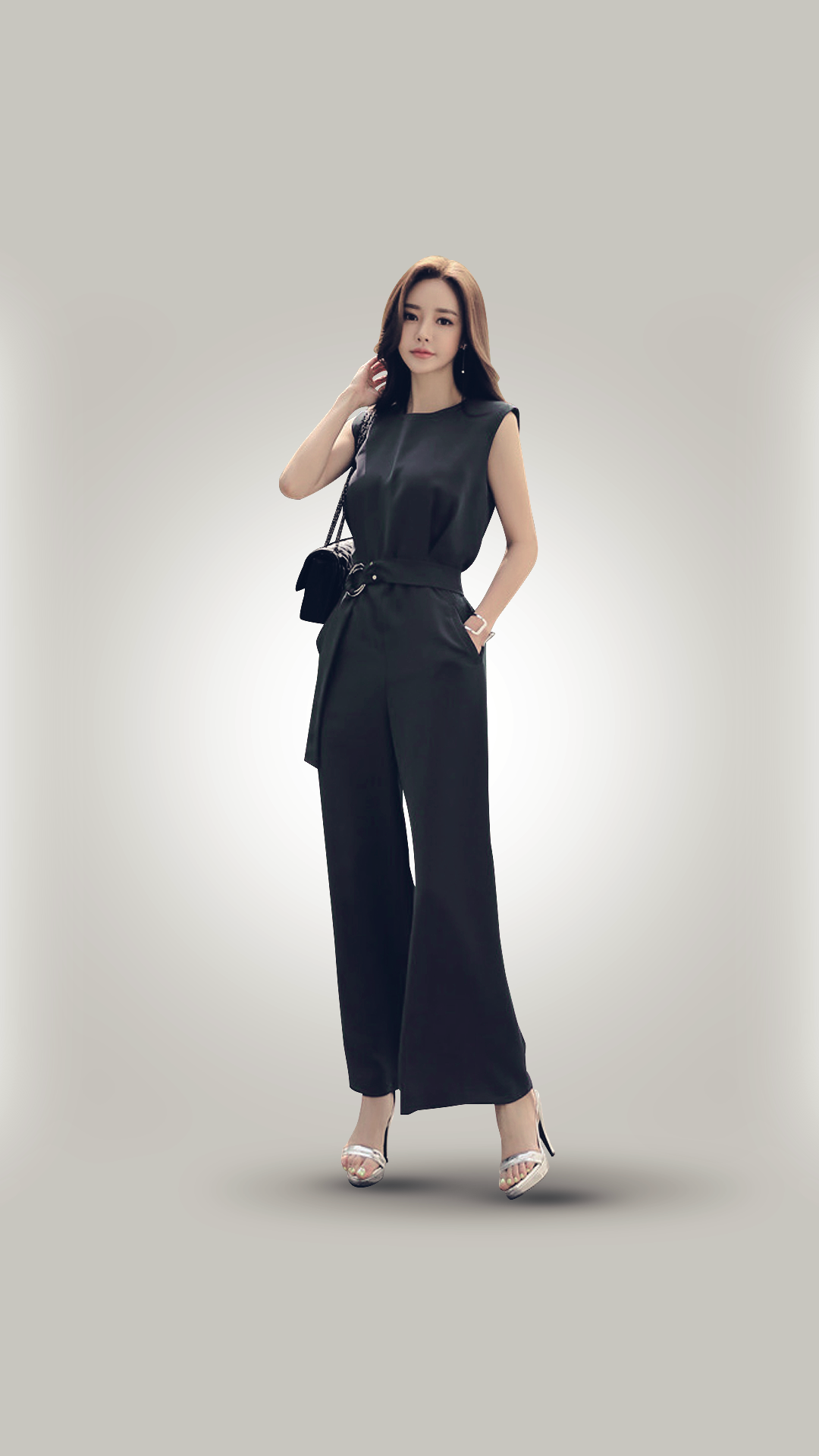 JOSE MOON】BELTED JUMP SUITS | www.ishela.com.br