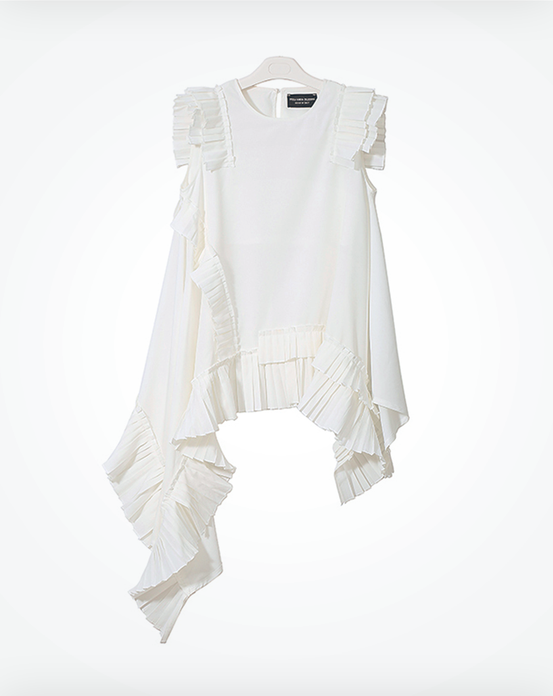 ♀Random Hem No Sleeve Dress